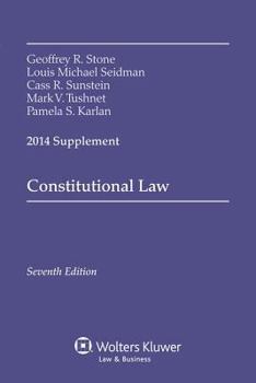Paperback Constitutional Law, Seventh Edition, 2014 Supplement Book