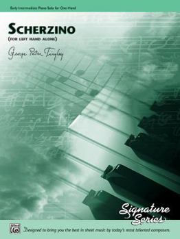 Paperback Scherzino (for Left Hand Alone): Sheet Book