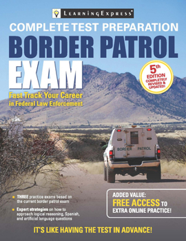 Paperback Border Patrol Entrance Exam Book