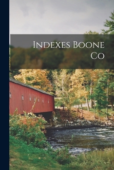 Paperback Indexes Boone Co Book