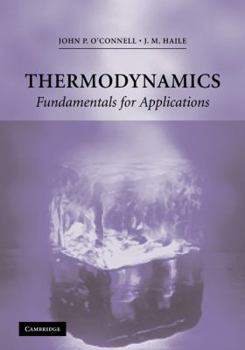 Hardcover Thermodynamics: Fundamentals for Applications Book