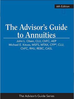 Paperback The Advisor's Guide to Annuities, 6th Edition Book