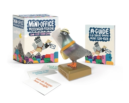 Paperback Mini Office Messenger Pigeon: Coo-Ler Than Email Book