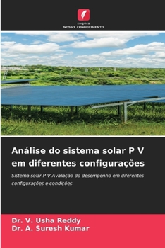 Paperback Análise do sistema solar P V em diferentes configurações [Portuguese] Book