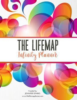 Paperback The LIFEMAP Infinity Planner (Black & White): Life, Business and Dream Planning System Book