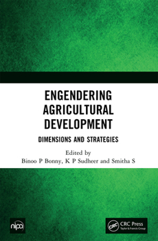 Paperback Engendering Agricultural Development: Dimensions and Strategies Book