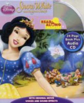 Hardcover Disney CD Read Along: Snow White Book