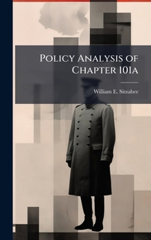 Hardcover Policy Analysis of Chapter 101a Book