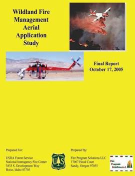 Paperback Wildland Fire Management Aerial Application Study Book