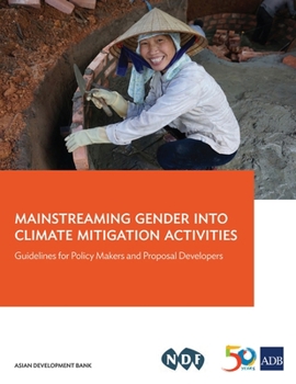 Paperback Mainstreaming Gender into Climate Mitigation Activities Book