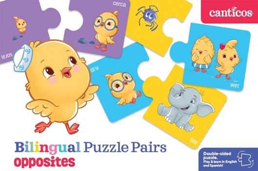 Board book Canticos Bilingual Puzzle Pairs: Opposites Book