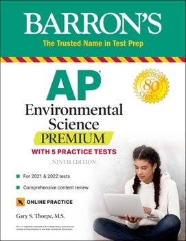 Paperback AP Environmental Science Premium: With 5 Practice Tests Book