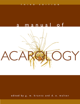 Hardcover A Manual of Acarology Book