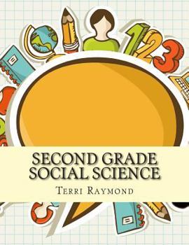 Paperback Second Grade Social Science: (For Homeschool or Extra Practice) Book