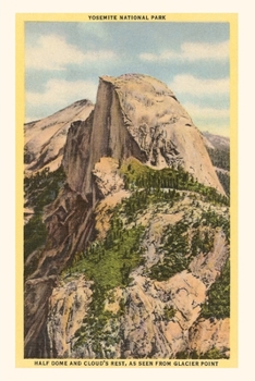 Paperback The Vintage Journal Half Dome and Cloud's Rest, Yosemite, California Book