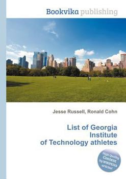 Paperback List of Georgia Institute of Technology Athletes Book