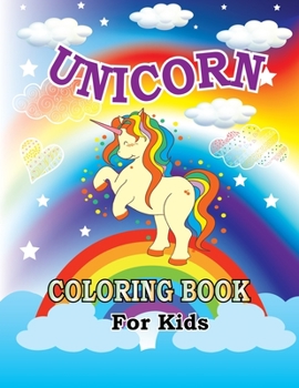Paperback Unicorn Coloring Book For Kids Book