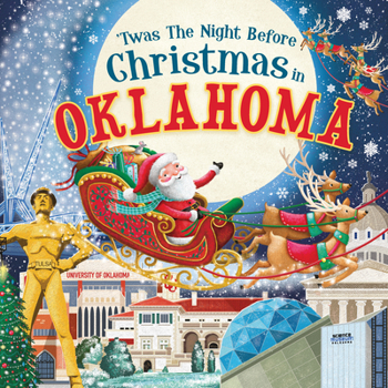 Hardcover 'Twas the Night Before Christmas in Oklahoma Book