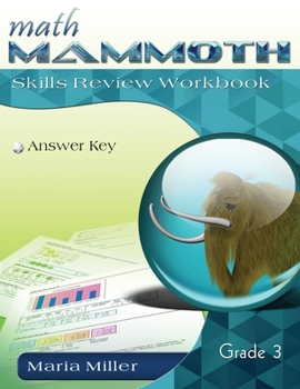 Paperback Math Mammoth Grade 3 Skills Review Workbook Answer Key Book