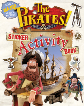 Paperback The Pirates! Band of Misfits Sticker Activity Book
