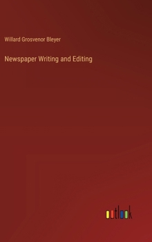 Hardcover Newspaper Writing and Editing Book