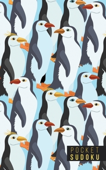 Pocket Sudoku: 158 Sudoku Puzzles | Pocket Sudoku Puzzle Books | Large Print Sudoku Puzzle Books For Adults | Sudoku For Seniors | Sudoku Puzzle Books Easy to Normal | Fun Gift | Penguins