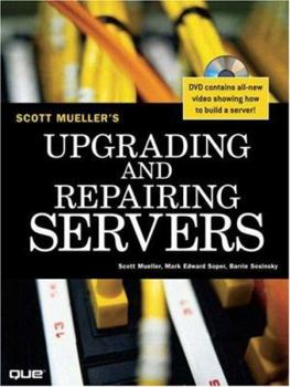 Hardcover Upgrading and Repairing Servers [With DVD] Book