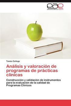 Paperback Análisis y valoración de programas de prácticas clínicas [Spanish] Book