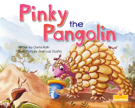 Library Binding Pinky the Pangolin Book