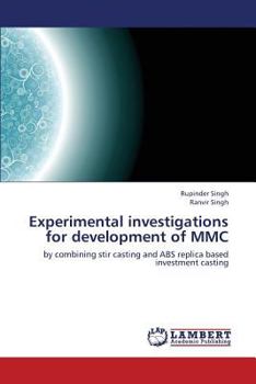 Paperback Experimental Investigations for Development of MMC Book