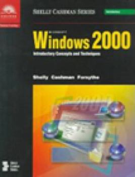 Paperback Microsoft Windows 2000: Introductory Concepts and Techniques Book