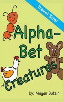 Paperback AlphaBet Creatures Travel Size: Coloring Book