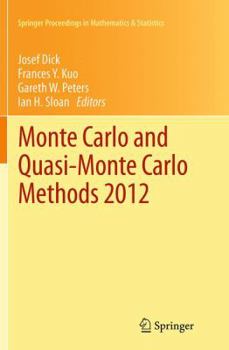Paperback Monte Carlo and Quasi-Monte Carlo Methods 2012 Book