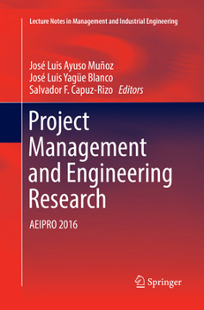 Paperback Project Management and Engineering Research: Aeipro 2016 Book