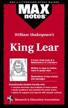 Paperback King Lear (Maxnotes Literature Guides) Book