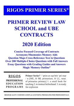 Paperback Primer Review Law School and UBE Contracts Book