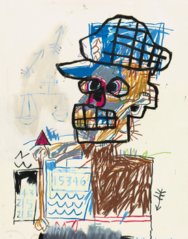 Hardcover Jean-Michel Basquiat Drawing: Work from the Schorr Family Collection Book