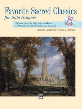 Plastic Comb Favorite Sacred Classics for Solo Singers (Favorite Classics for Solo Singers) with CD med/high voice Book