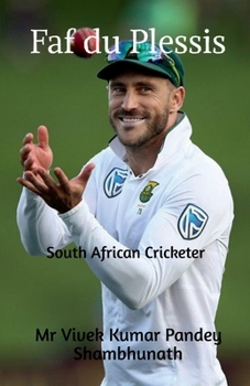 Paperback Faf du Plessis: South African Cricketer Book