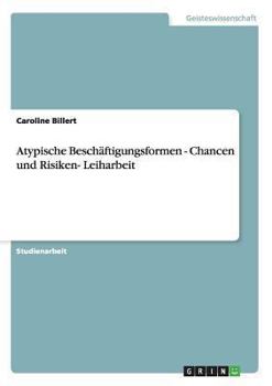 Paperback Atypische Beschäftigungsformen - Chancen und Risiken- Leiharbeit [German] Book