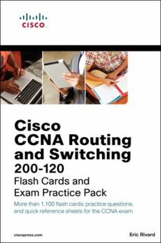 Paperback CCNA Routing and Switching 200-120 Flash Cards and Exam Practice Pack Book