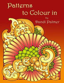 Paperback Patterns to Colour In Book