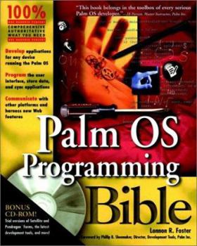 Paperback Palm OS Programming Bible [With CDROM and CD] Book