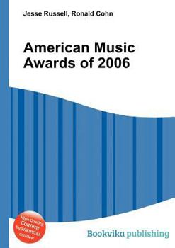 Paperback American Music Awards of 2006 Book