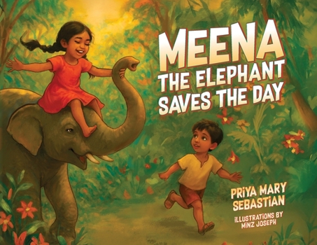Paperback Meena the Elephant Saves the Day Book
