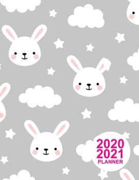 2020 2021 Planner: Simple Two Year - Monthly Calendar Planner | 24 Months Jan 2020 to Dec 2021 For Academic Agenda Schedule Organizer Logbook and Daily Journal | Product Code CX 0001992