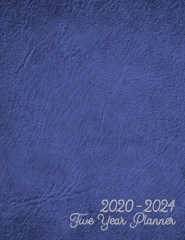 2020-2024 Five Year Planner: Jan 2020-Dec 2024 Five Year Planner dark purple digital paper cover, featuring 2020-2024 Overview, daily, weekly, monthly ... list, reminders, and goals. 8.5" X 11" sized.