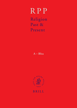 Hardcover Religion Past and Present, Volume 1 (A-Bhu) Book