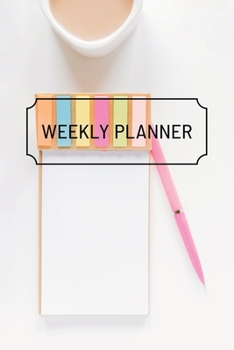 Weekly Planner: Undated, Original Business Style, Organize Notes, Ideas, Follow Up, Project Management, 6" x 9" - 110 Pages - Durable Soft Cover (WEKKLY PLANNER)