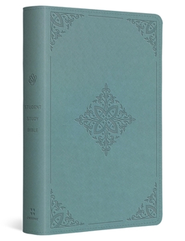 Imitation Leather ESV Student Study Bible (Trutone, Paris Sky, Fleur-De-Lis Design) Book